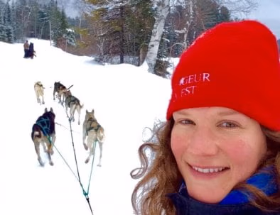 Dogsled with Voyageur Quest