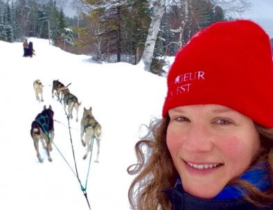 Dogsled with Voyageur Quest