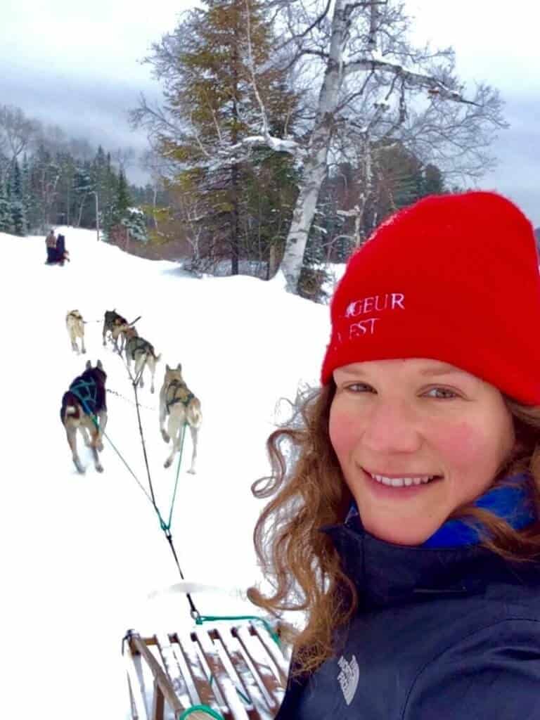 Dogsled with Voyageur Quest