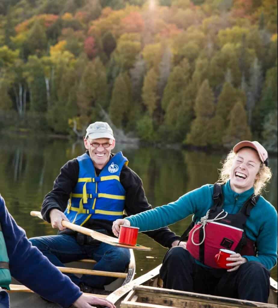 Canoeing with Voyageur Quest in the Fall
