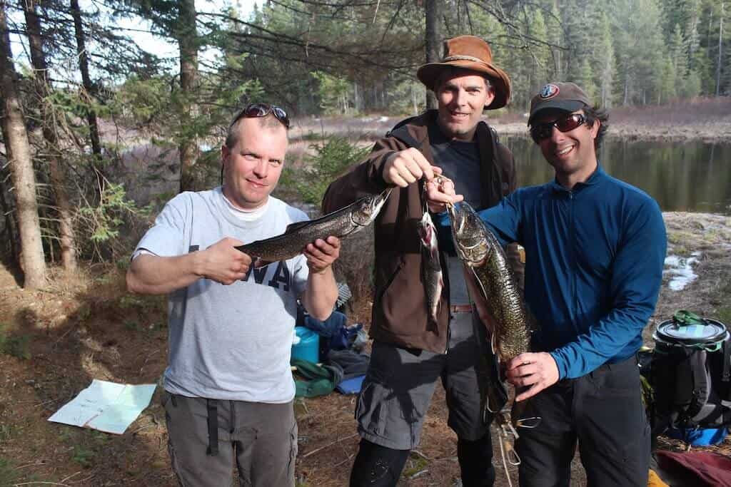 Alglnquin Fishing canoe trip