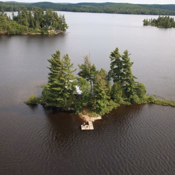 Algonquin Island Retreat great for couples