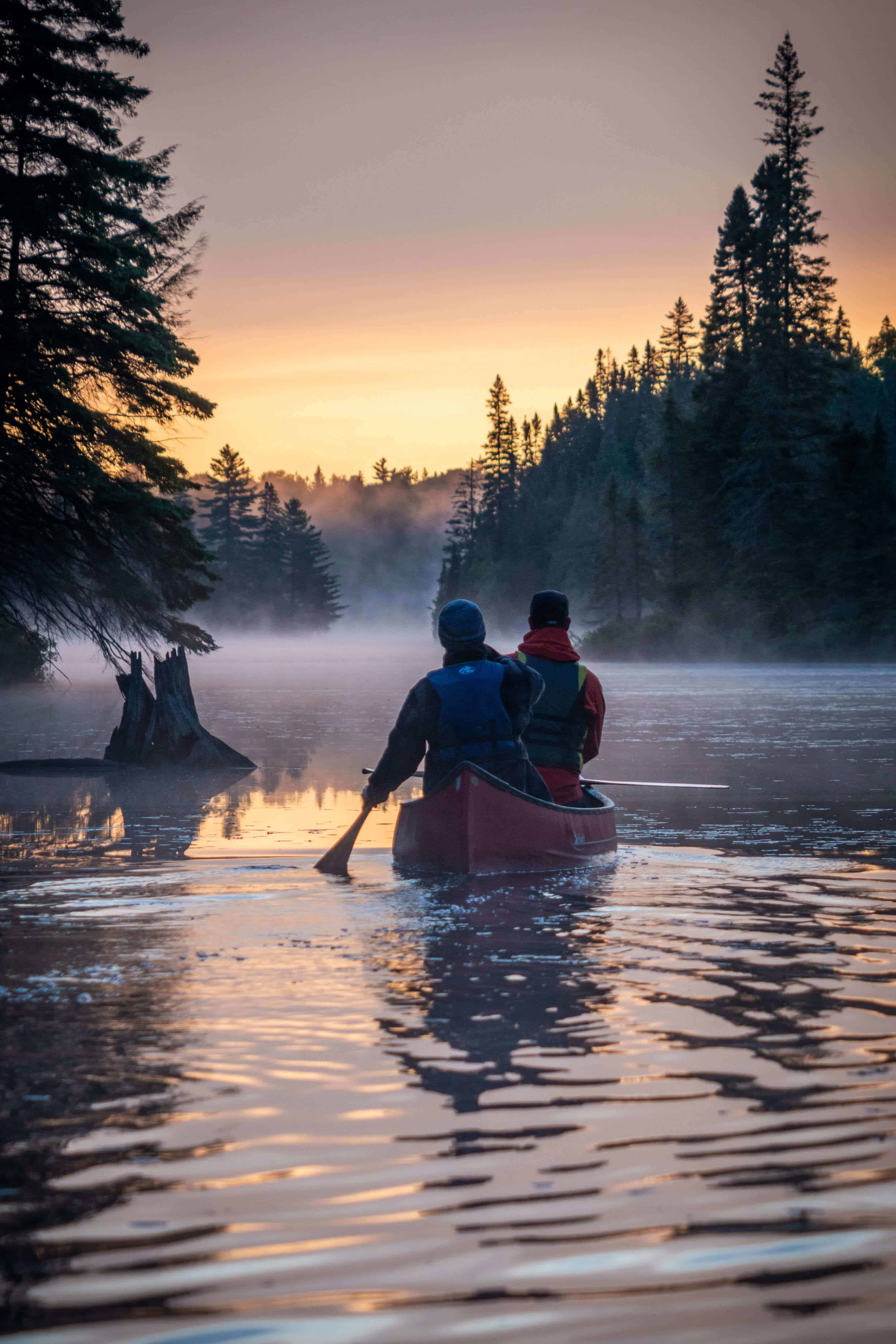 best day canoe trips algonquin park