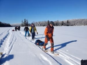 Algonquin WInter Camping