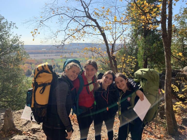 Kelso hike Duke of Edinburgh fall hiking adventure Silver