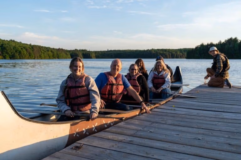 Algonquin Cottage Resort Adventure big canoe