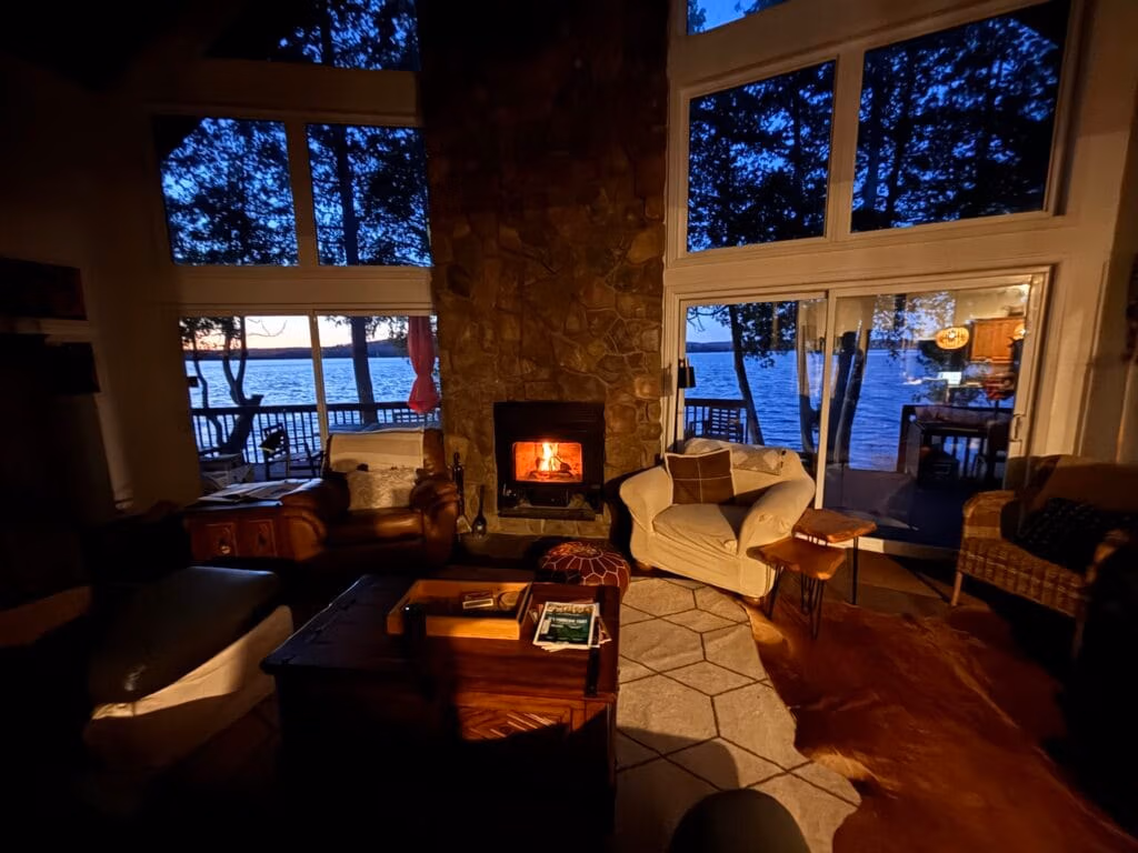 living room Hondoo Island Cottage
