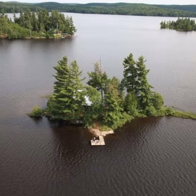 Algonquin Island Retreat great for couples